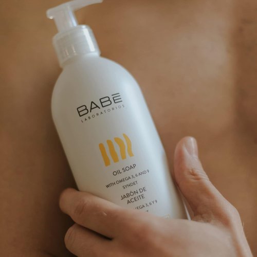 Babe Laboratorios Oil Soap - Nourishing Formula for Soft Skin | 500ml