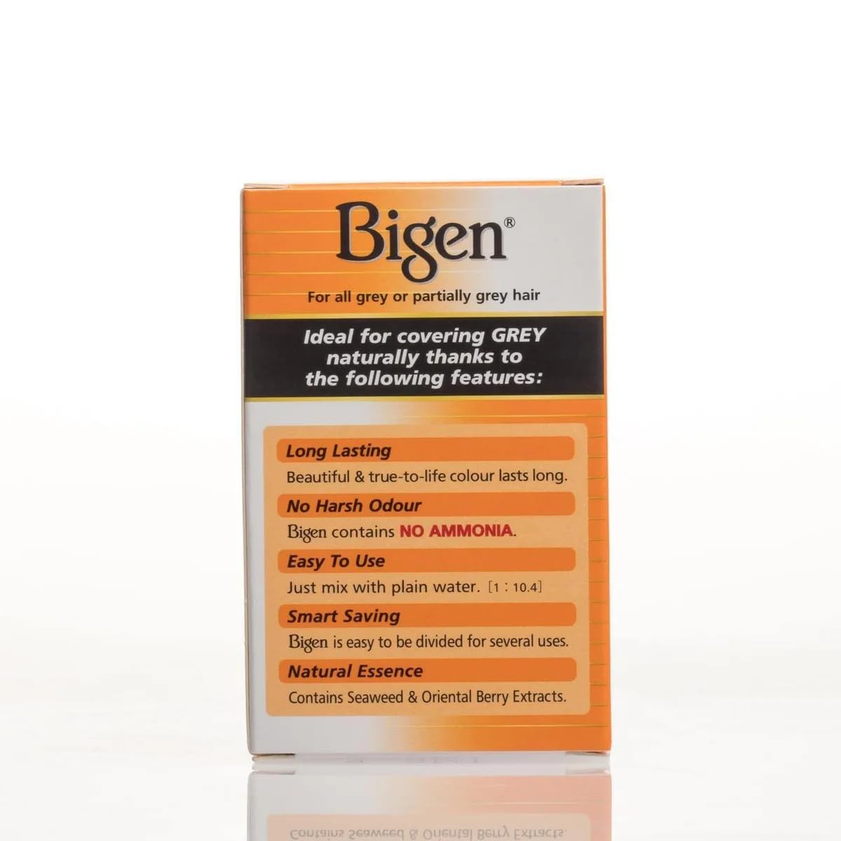 Bigen Permanent Powder Hair Color 48 Dark Chestnut, 0.21 Ounce