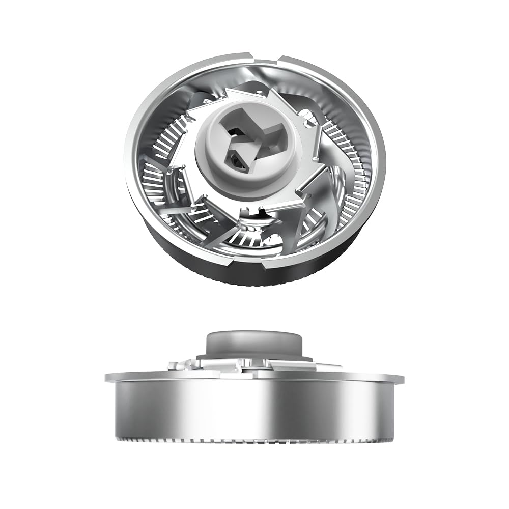 Skull Shaver Replacement Blades - Pitbull Pro Blade Set for Gold/Silver/Platinum Shavers (12 Blades)