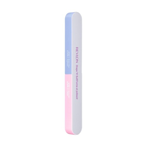 Revlon Nail Buffer Block - All-in-One Manicure Tool for Shaping & Shining Natural Nails | 1 Count