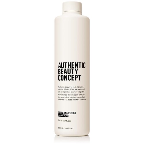 Authentic Beauty Concept Deep Cleansing Shampoo - Removes Impurities & Grease | Vegan, Sulfate-Free, All Hair Types