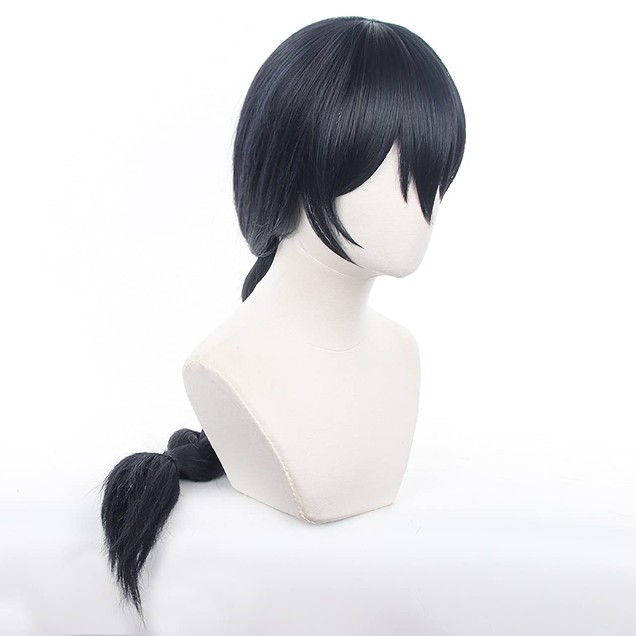 XiongXiongLe Anime Cosplay Wig Jujutsu Kaisen Amanai Riko Black Long Braids Costume Hairs Replacement Wig For Boys Men Cos Role Playing Daily Party Halloween Christmas(Amanai Riko)