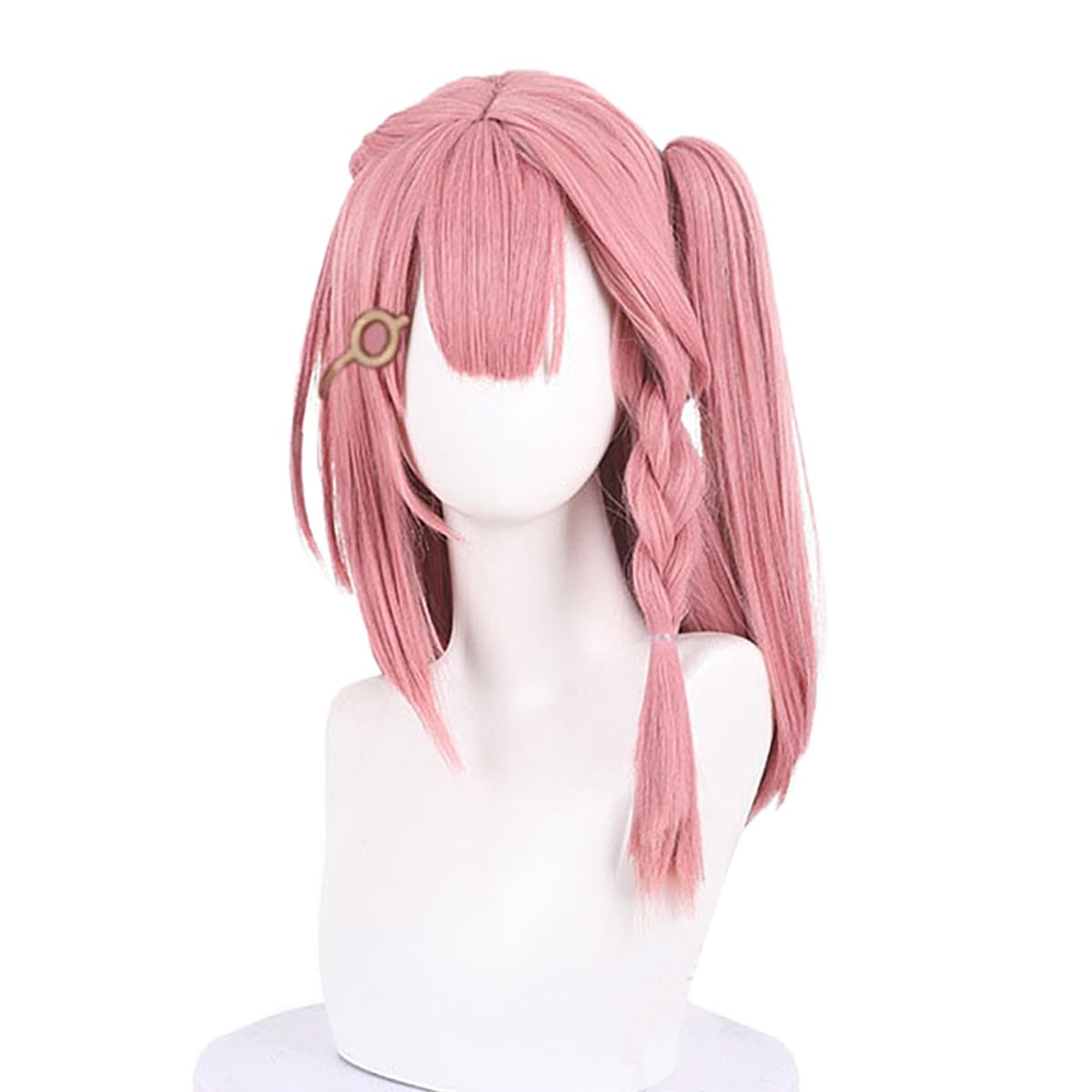 XiongXiongLe Honkai Star Rail Asta Cosplay Wig Women's Costume Long Wave Fluffy Pink Heat Synthetic Hair Wigs for Girls Cos Party Halloween Christmas Comic Con(Asta)