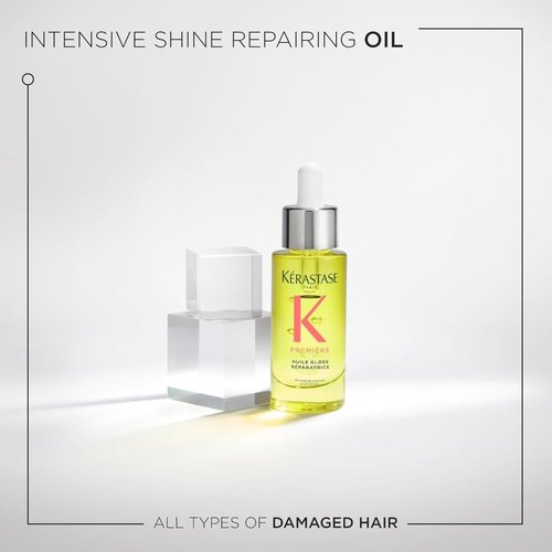 KÉRASTASE Repairing Gloss Oil - Anti-Fatigue & Shine Treatment for Damaged Hair | 30 ml