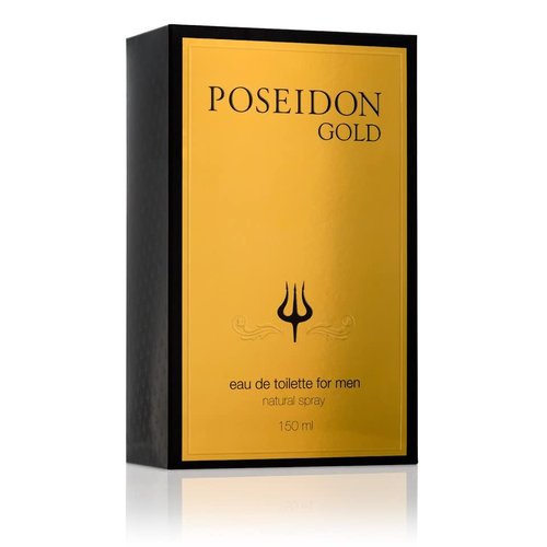 Instituto Español Poseidon Gold Eau de Toilette for Men - Sophisticated Fragrance, 5.1 fl oz (150 ml) Spray