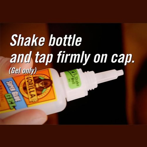 Gorilla Super Glue Gel XL, Clear Glue, 25 Gram (Pack of 1) - All Purpose and Fast Setting for Projects and Repairs