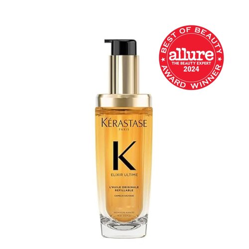 Kerastase Elixir Ultime Refillable Hair Oil - Hydrates, Smoothes Frizz & Adds Shine | Nourishing Wild Camellia