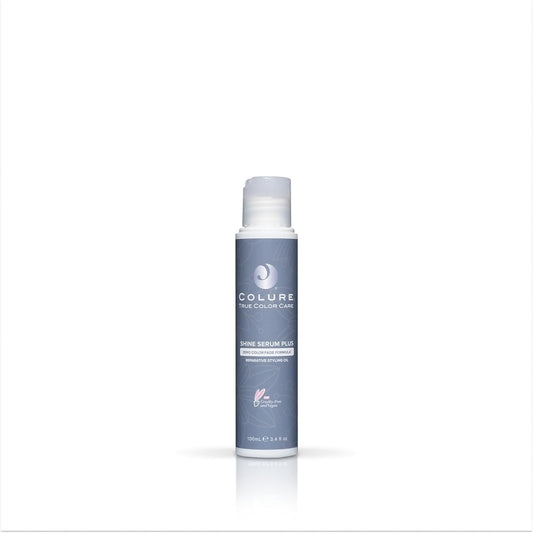 COLURE Shine Serum Plus - Anti-Frizz Hair Oil & Heat Protectant for High Shine | 3.4 oz