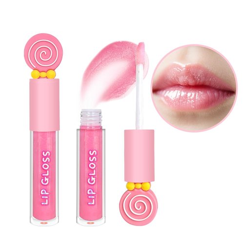 M&U Make You Up 6pc Candy Sweet Lip Gloss Set - Non-Toxic Kids' Birthday Gift | Fun Party Favors
