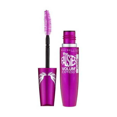 Maybelline New York, Volum' Express The Falsies Flared Washable Mascara, Blackest Black 00, 1 Count