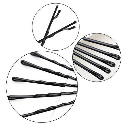 330 Pcs 2.2 Inch Black Bobby Pins, Set of Hairpins with Box, Premium Hair Pins for Kids, Girls and Women, Great for All Hair Types