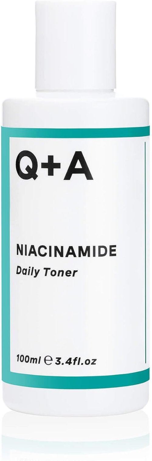 Q+A Niacinamide Daily Toner - Hydrating & Pore Refining Face Toner with Hyaluronic Acid | 100ml, Fragrance-Free