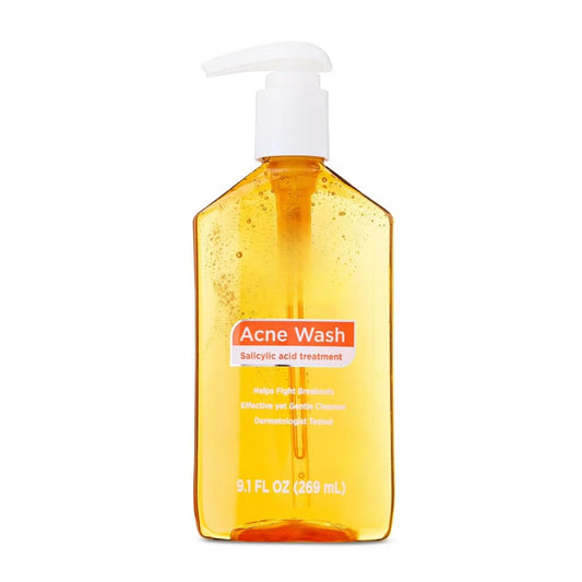 Skiennix Acne Face Wash - Salicylic Acid Foaming Cleanser for Oily Skin | Deep Pore Clarifying, 9.1 fl oz