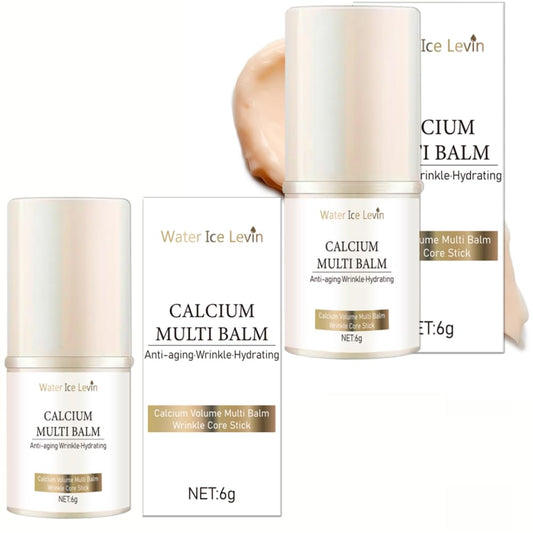 Water Ice Levin Calcium Multi Balm - Anti-Aging & Hydrating Wrinkle Removal Stick | 2PCS Set