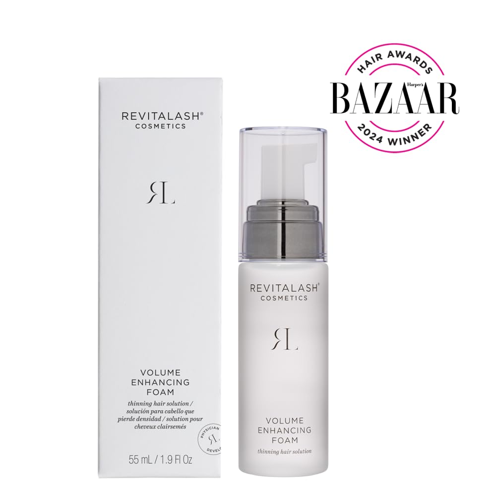 RevitaLash Cosmetics, Volume Enhancing Foam Thinning Hair Solution, Physician Developed & Cruelty-Free