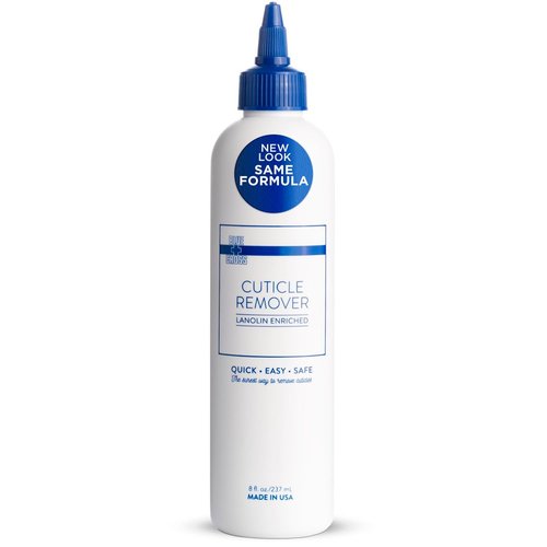Blue Cross Cuticle Remover & Softener – Hydrating Treatment for Dry Cuticles, 8oz