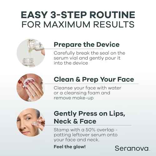 Seranova Micro Infusion for Skin Care, Facial Moisturizing Essence, Serum Smooth Skin Facial Serum for All Skin Types, 1-Month Supply