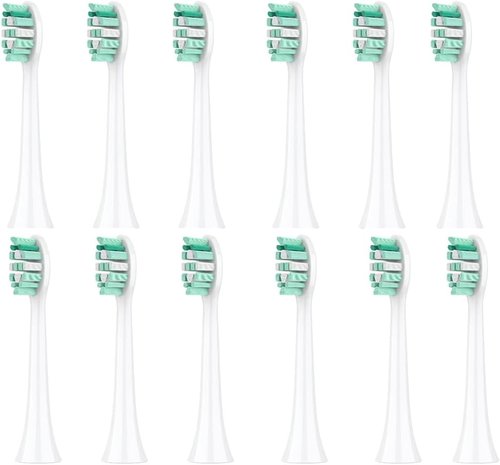 Philips Sonicare Toothbrush Heads - 12 Pack Replacement with Soft Dupont Bristles for Deep Clean