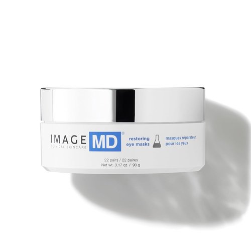 IMAGE Skincare Restoring Eye Masks - Hydrating Hydro-Gel with 3x Hyaluronic Acid for Firmness