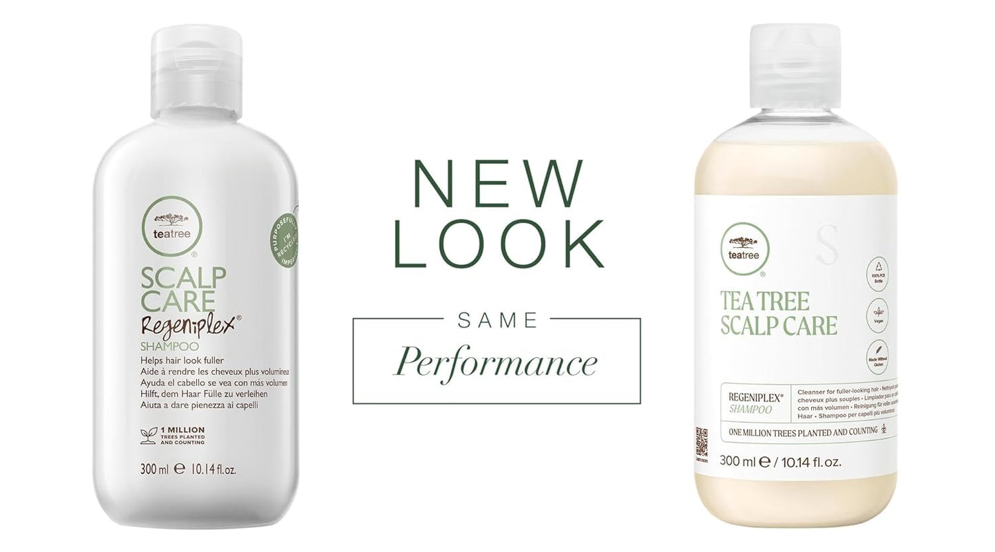 Skiennix Tea Tree Scalp Care Set - Nourishing Shampoo & Conditioner for Fine, Thinning Hair