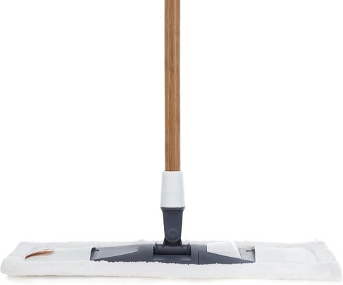 Full Circle Mighty Mop - 2-in-1 Wet/Dry Microfiber Cleaning Head | Versatile White Design
