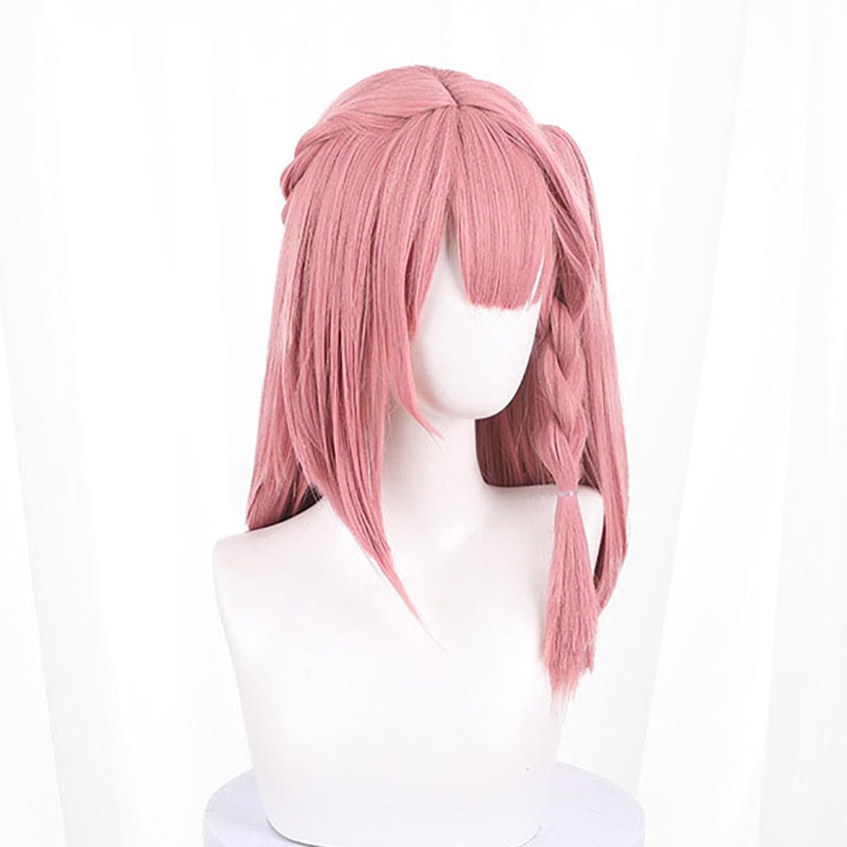 XiongXiongLe Honkai Star Rail Asta Cosplay Wig Women's Costume Long Wave Fluffy Pink Heat Synthetic Hair Wigs for Girls Cos Party Halloween Christmas Comic Con(Asta)