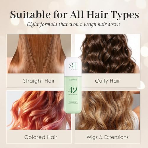 slashome Hair Perfume for Men & Women – Citrus Ocean, Alcohol-Free Moisturizing Hair & Body Mist, Long-Lasting Citrus Woody Fragrance for Hair, Wigs & Fabric, 100ml, Father’s Day & Birthday Gift