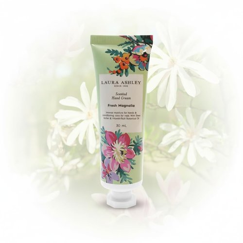 Laura Ashley Hand Cream Set - 7-Piece Moisturizing Lotion Collection for Dry Skin | Travel Size 30ml Each