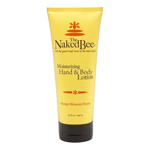 Naked Bee Orange & Blossom Honey Moisturizing Hand and Body Lotion - 6.7 Ounce Size