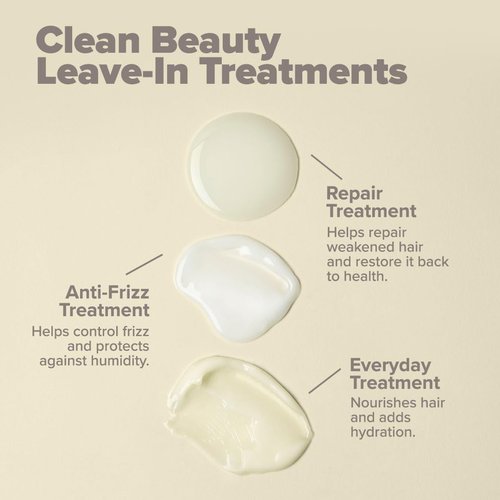 Paul Mitchell Clean Beauty Leave-In Conditioner - Anti-Frizz Treatment for Textured Hair, 5.1 fl. oz.