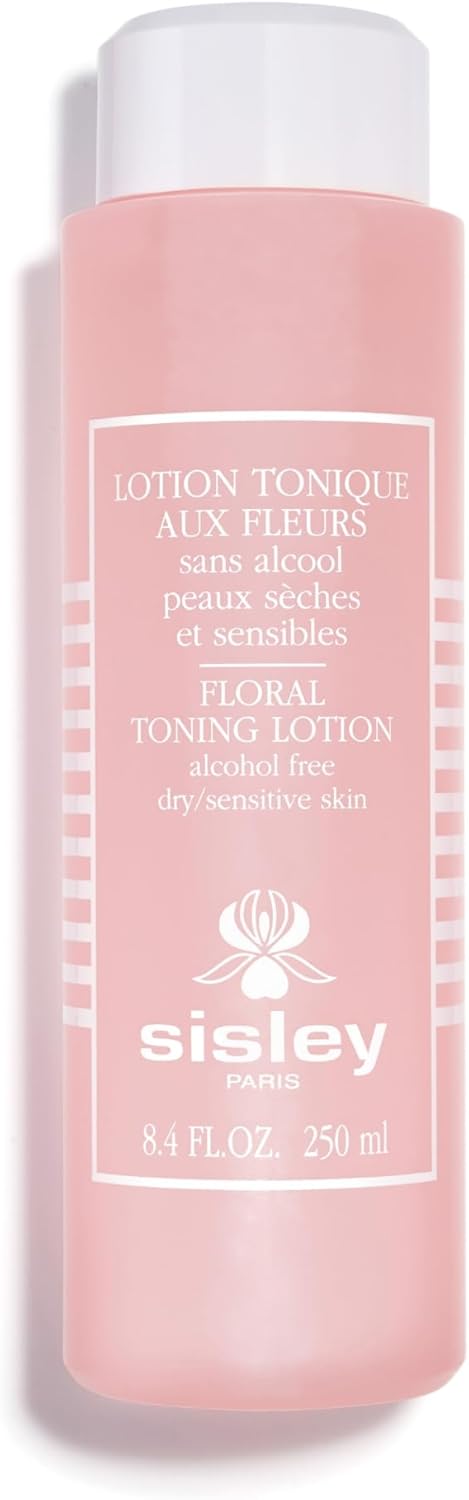 Sisley Paris Floral Toning Lotion - 250 mL - Daily Cleanser & Toner for Dry, Sensitive Skin