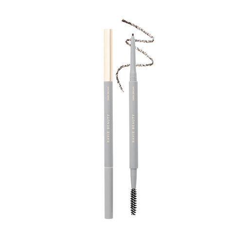 Ravie Beauty Easy Everyday™ Brow Pencil - Smudge-Proof, Hair-Like Strokes, 1.2mm Precision Tip | Vegan Dark Brown