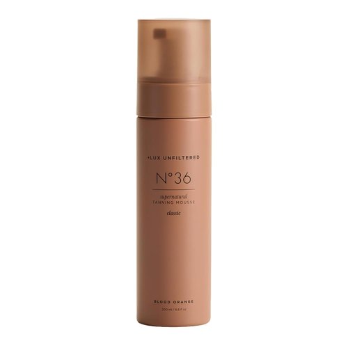 Lux Unfiltered N°36 Self Tanning Mousse - Hydrating, Streak-Free Sunless Tanner - Vegan & Cruelty Free - Blood Orange