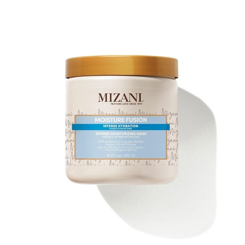 Mizani Moisture Fusion Hydrating Hair Mask - Intense Deep Conditioning for Dry, Curly Hair with Argan Oil