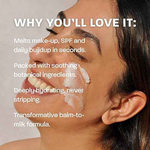 By C?leste Soothing Cleansing Balm, Gently Removes Makeup, SPF, Excess Oils & Impurities, 80g