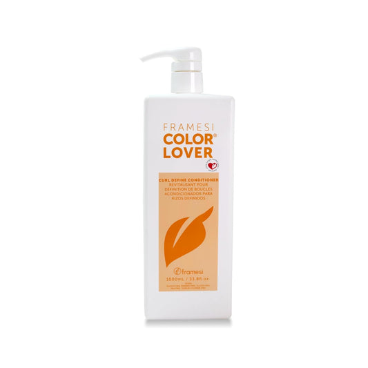 Framesi Color Lover Curl Define Conditioner - Moisturizing, Sulfate-Free Formula for Curly Hair - 33.8 Fl Oz