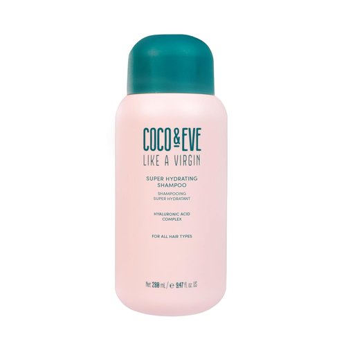Coco & Eve Like A Virgin Super Hydrating Shampoo - Sulfate-Free, Argan Oil & Coconut for Dry, Damaged Hair (8.4 fl oz)
