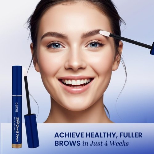 Dersie Eyebrow Growth Serum - Peptide-Infused Brow Enhancer for Fuller, Thicker Brows | 5 mL