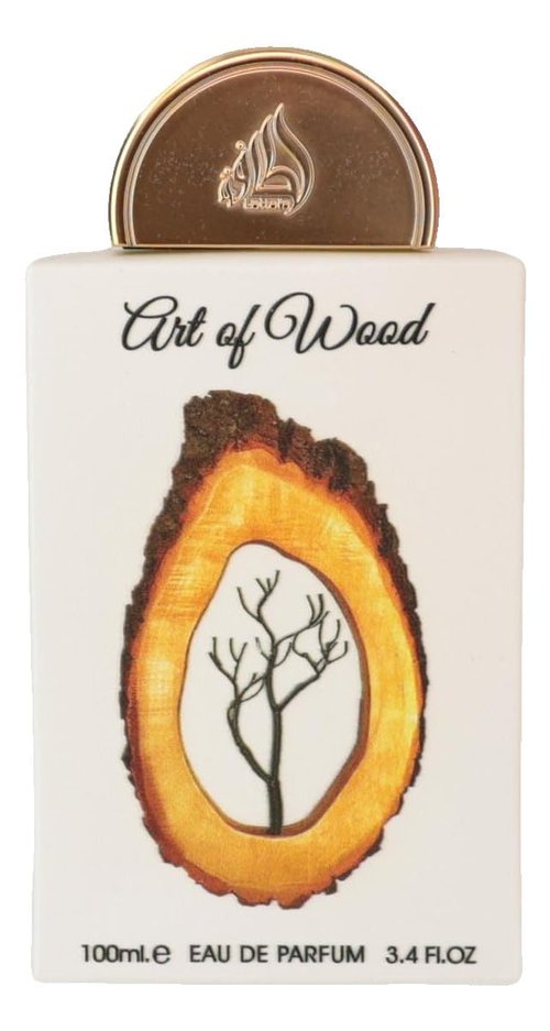 Lattafa Pride Art of Wood for Unisex Eau de Parfum Spray, 3.4 Ounce / 100 Ml