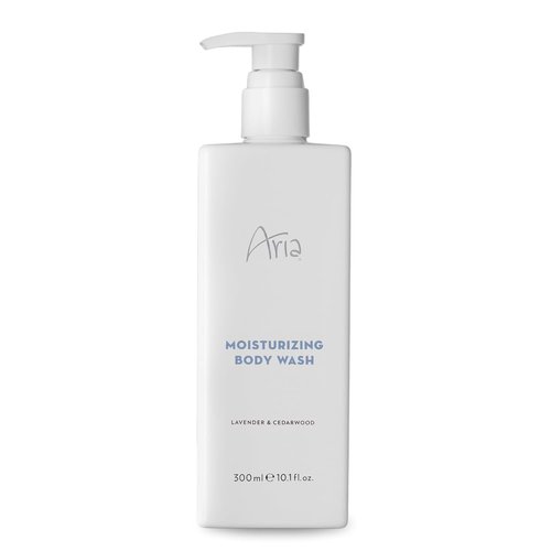 Aria Moisturizing Body Wash - Cedarwood, Green Mandarin & Lavender Scent - 10 oz Size