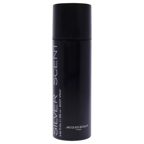 Jacques Bogart Silver Scent Body Spray for Men - 6.66 oz Long-Lasting Fragrance