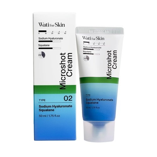 Regine Switzerland Hyaluronic Squalane Microshot Cream - Pore Refining & Deep Hydration for Radiant Skin - 1.75 fl. oz (50ml)