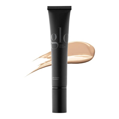 Glo Skin Beauty Satin Cream Foundation - Full Coverage, Semi-Matte Finish, Honey Fair Shade