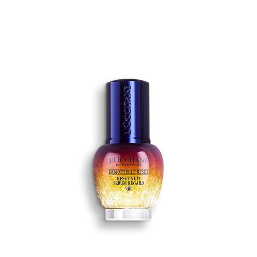 L'Occitane Immortelle Eye Serum - Overnight Reset Formula for Youthful Skin | 0.50 fl oz