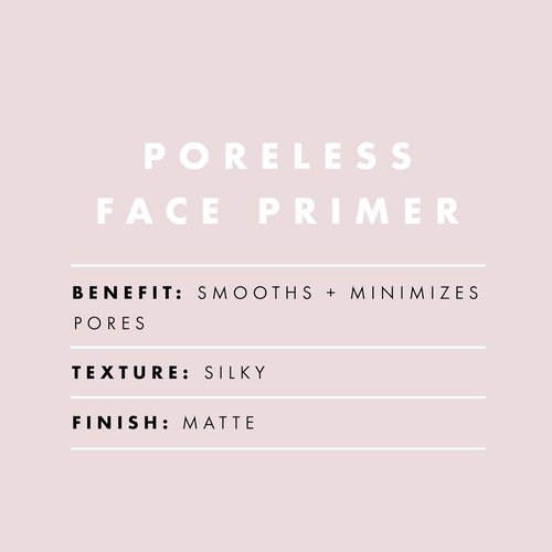 e.l.f. Poreless Face Primer - Skin-Smoothing Matte Makeup Base, Minimizes Pores & Fine Lines, Vegan