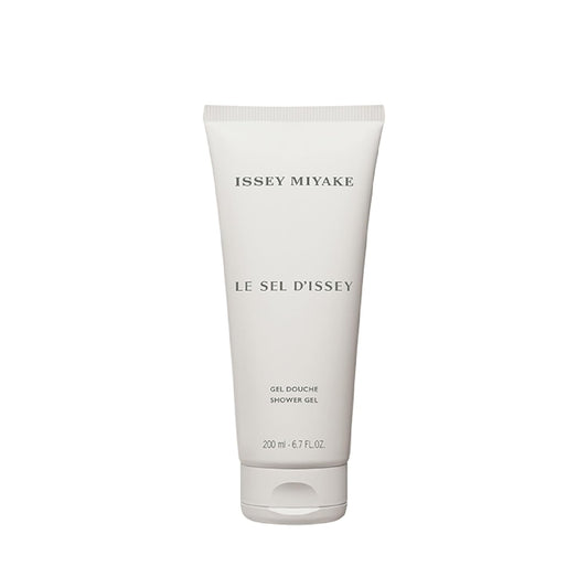 Issey Miyake Le Sel d'Issey Shower Gel - Fresh Woody Marine Scent for Men - 6.7 oz with Salt Accord & Cedarwood