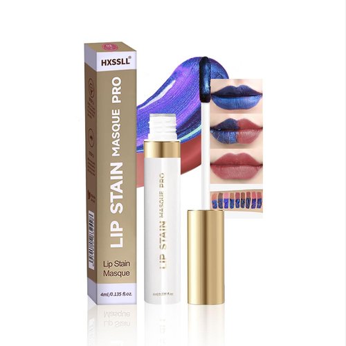 Regine Switzerland Lip Stain - Waterproof, Long-Lasting, Smudge-Proof Tint | Easy Wipe Finish, High Pigment | All-Day Vibrant Brown Color
