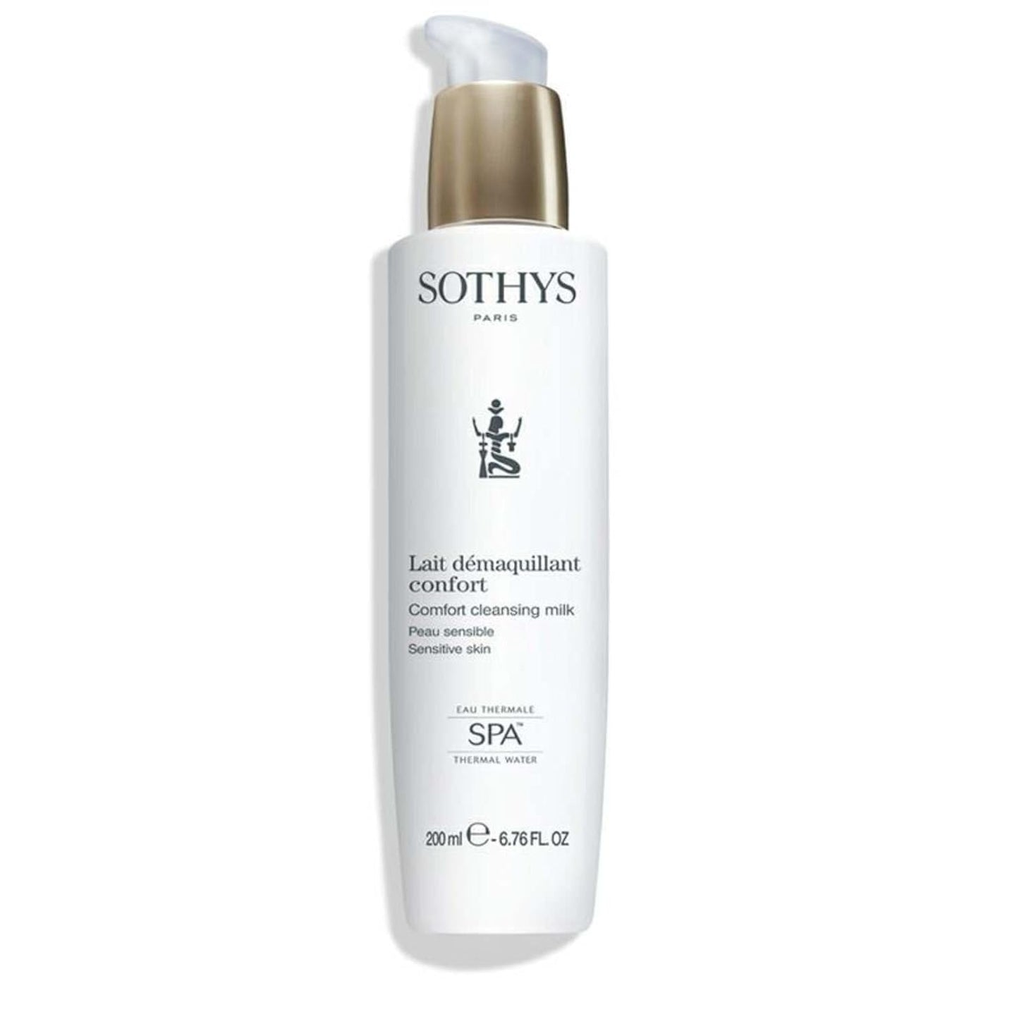 SOTHYS Comfort Cleansing Milk - Gentle Face Cleanser | Daily Makeup Remover for Sensitive Skin