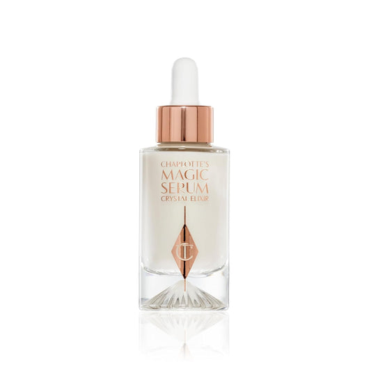Charlotte Tilbury Magic Serum Crystal Elixir - Firming Peptide Serum for Face & Neck - Ideal Skincare Gift Set