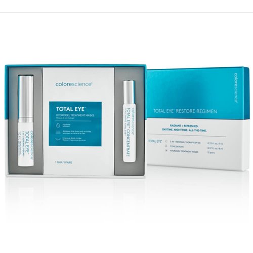 Colorescience Total Eye Restore Regimen Set - Revitalize & Brighten Your Eyes | Complete Care Kit